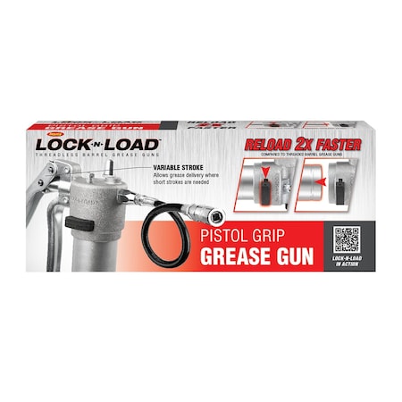 Lock-N-Load Variable Stroke Pistol Grease Gun L1075L